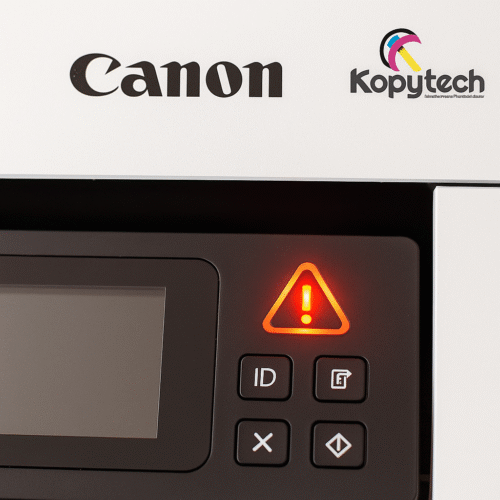 Canon Printer with Error Indicator