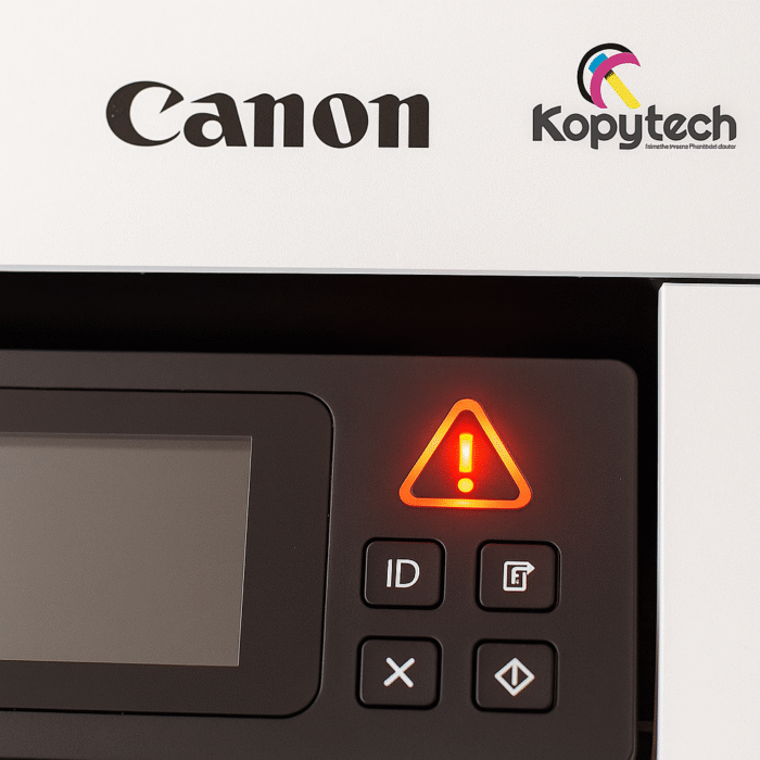 Canon Printer with Error Indicator